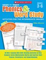 WeekbyWeek Phonics  Word Study Activities for the Intermediate Grades 35 MiniLessons With SkillBuilding Activities to Help Students Tackle  Their Fluency Vocabulary and Comprehension