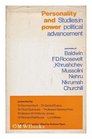 Personality and power,: Studies in political achievement,