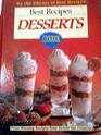 Best Recipes Desserts Cookbook