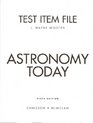 Test Item File for Astronomy Today Fifth Edition