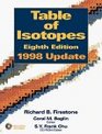 Table of Isotopes 2 Volume Set 1998 Update