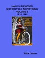 HarleyDavidson Motorcycle Advertising Vol 2 19181922