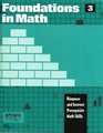 Foundations in Math 3 Diagnose and Instruct Prerequisite Math Skills