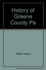 History of Greene County Pa