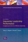 Improving Leadership Performance Interpersonal Skills for Effective Leadership