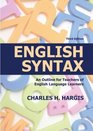 English Syntax An Outline for Teachers of English Language Learners