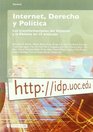 Internet Derecho y Poltica
