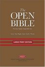 The Open Bible: Large Print Edition