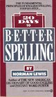 20 Days to Better Spelling 2