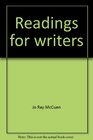 Readings for writers