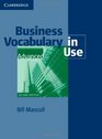 Business Vocabulary in Use Advanced with Answers