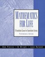 Mathematics for Life A Foundation Course for Quantitative Literacy