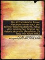 Der Altfranzsische ProsaAlexanderroman nach der Berliner Bilderhandschrift nebst dem lateinische