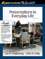 Presentations in Everyday Life Strategies for Effective Speaking Books a la Carte Plus MySpeechLab