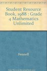 Student Resource Book 1988  Grade 4 Mathematics Unlimited