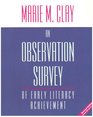 An Observation Survey of Early Literacy Achievement Revised Second Edition