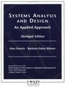 Systems Analysis and Design