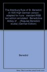 The Altenburg Rule of St Benedict A 1505 High German version adapted for nuns  standard RSB text edition annotated  Benedictine Abbey of Altenburg