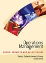 Operations Management Goods Service and Value Chains