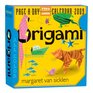 Origami PageADay Calendar 2009