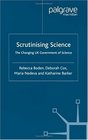 Scrutinising Science The Changing UK Government of Science