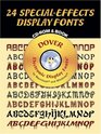 24 SpecialEffects Display Fonts CDROM and Book