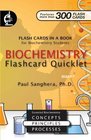 Biochemistry Flashcard Quicklet Flash Cards in a Book for Biochemistry Students
