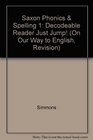 Just Jump Saxon Phonics Decodable Reader Book17