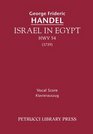 Israel in Egypt HWV 54  Vocal score