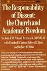 The responsibility of dissent the church and academic freedom