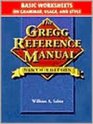 Gregg Reference Manual Basic Worksheets Grammar Usage and Style