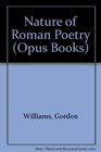 The nature of Roman poetry