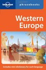 Western Europe Lonely Planet Phrasebook
