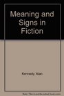 Meaning and Signs in Fiction