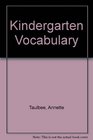 Kindergarten Vocabulary