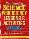 ReadytoUse Science Proficiency Lesson  Activities 10th Grade Level