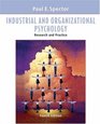 Industrial and Organizational Psychology  Research and Practice