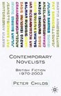 Contemporary Novelists  British Fiction 19702003