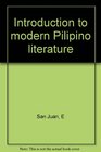 Introduction to modern Pilipino literature