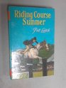 Riding Course Summer