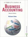 A Complete Course in Business Accounting