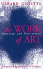 The Work of Art Immanence and Transcendence