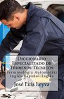 Diccionario Especializado de Trminos Tcnicos Terminologa Automotriz InglsEspaolIngls