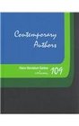 Contemporary Authors New Revision Series Vol 109