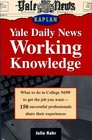 YALE DAILY NEWS WORKING KNOWLEDGE