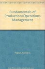 Fundamentals of Production/Operations Management