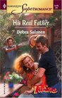 His Real Father (Twins) (Harlequin Superromance, No 1279)