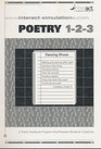 Poetry 123 A poetry notebook program for releasing young persons' creativity