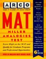 Mat  Miller Analogies Test