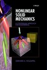 Nonlinear Solid Mechanics A Continuum Approach for Engineering